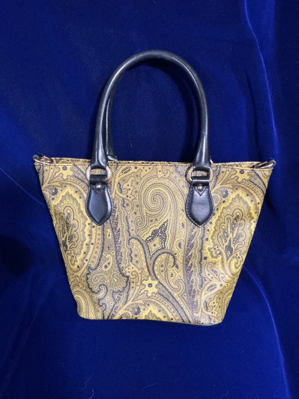 ETRO small iconic paisley satchel handbag